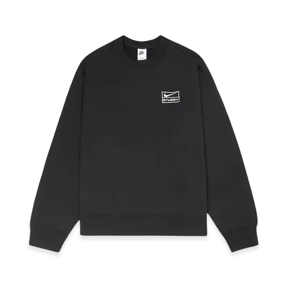 Stussy x Nike Wash Crew (Asia Size) "Black" DO5311-010