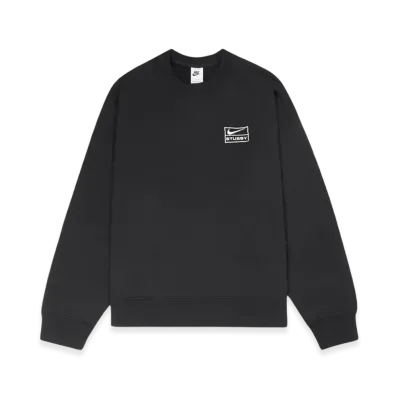 Stussy x Nike Wash Crew (Asia Size) "Black" DO5311-010