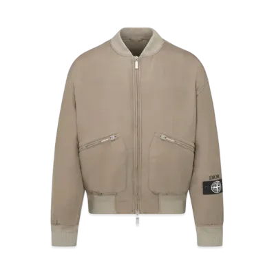 Dior x Stone Island Bomber Jacket "Brown"