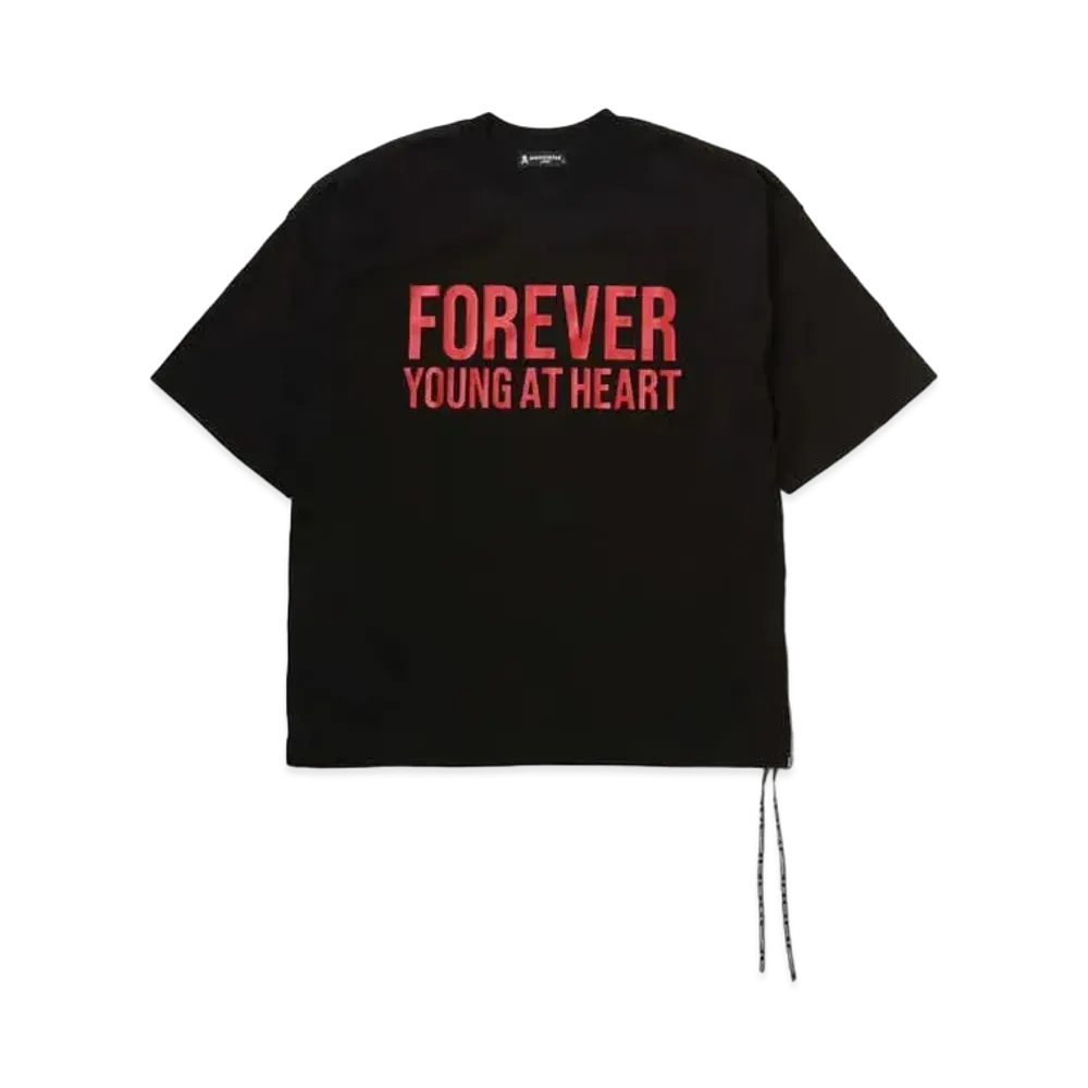 mastermind JAPAN Boxy Fyah Tee "Black"