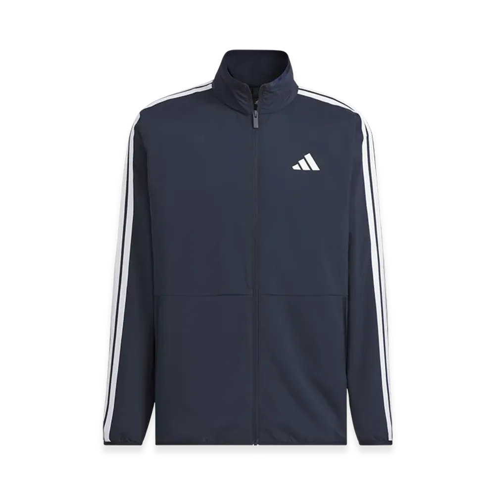 adidas Three Stripes Regular Fit Light Woven Track Top "Legend Ink"