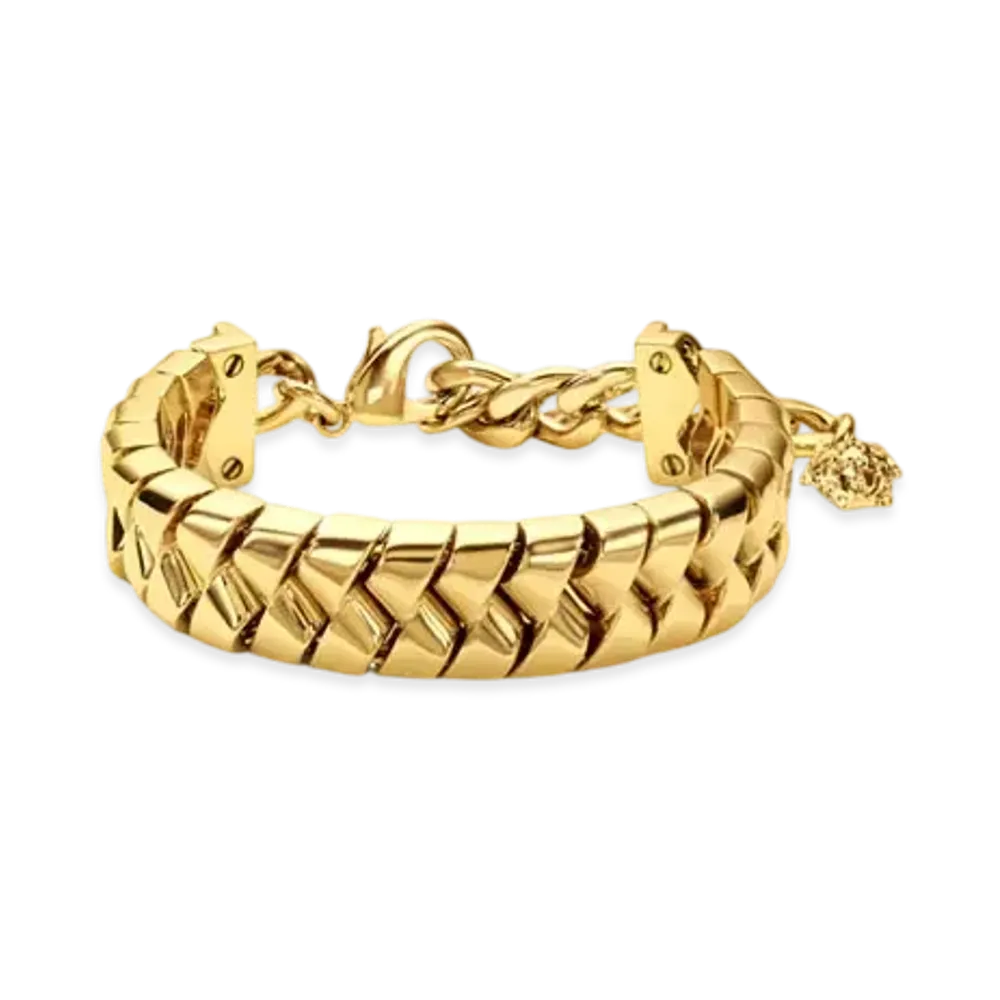 Versace Bind Bracelet "Bright Gold"