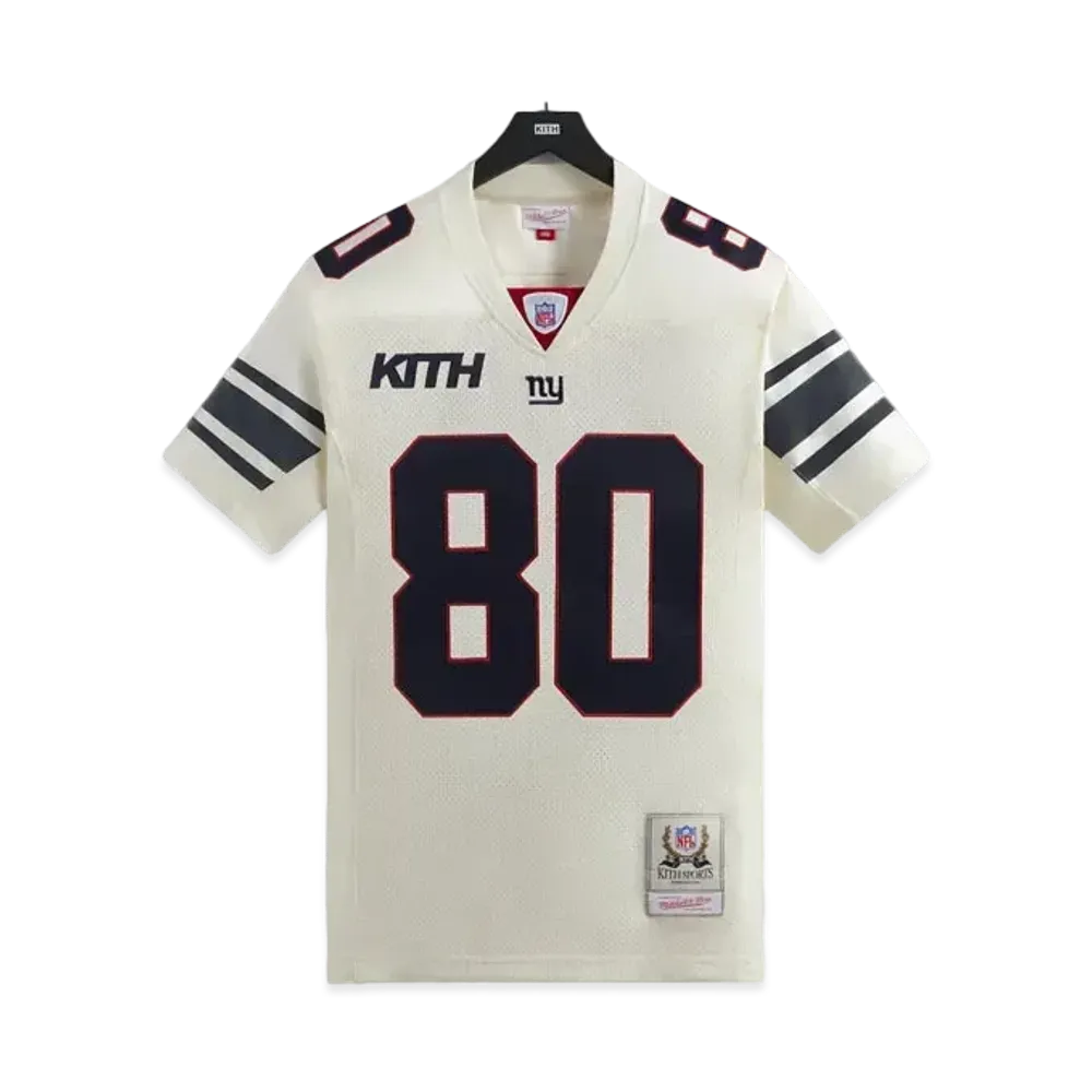 Kith x the NFL: Giants Mitchell x Ness Victor Cruz Jersey "Sandrift"
