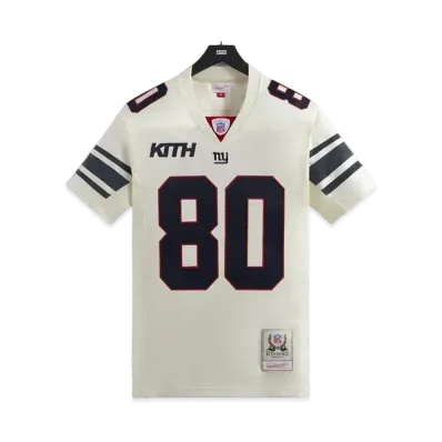 Kith x the NFL: Giants Mitchell x Ness Victor Cruz Jersey "Sandrift"