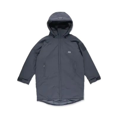 WIND AND SEA x WILD THINGS WDS Ready Parka "Iron Blue"