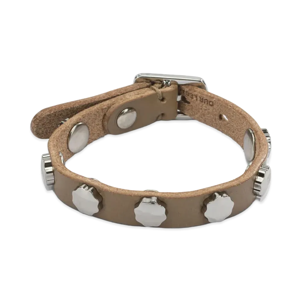 OUR LEGACY Women's "Flower" Bracelet "Beige"