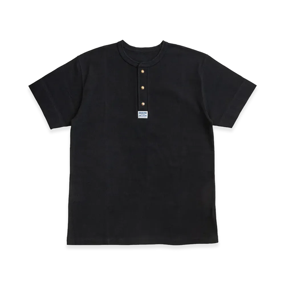 SubCulture Henleyneck T-Shirt (Copper Concho) "Black"