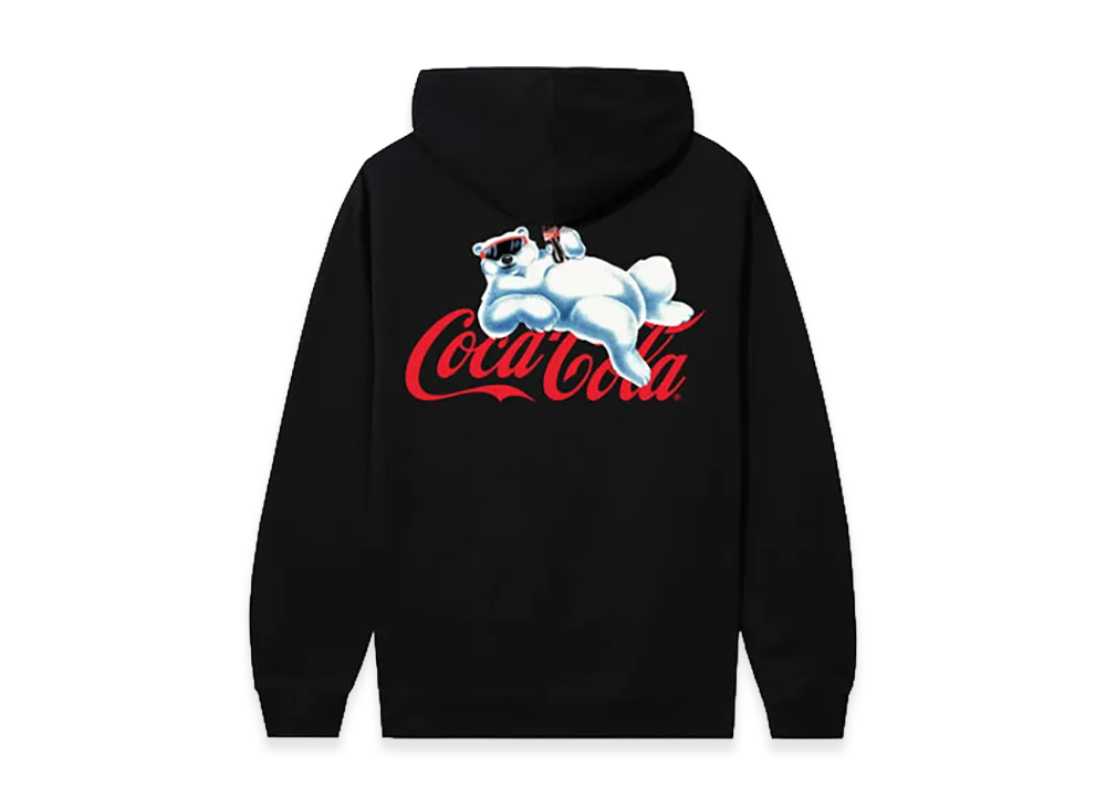 ANTI SOCIAL SOCIAL CLUB x Coca-Cola Polar Bear Chill Hoodie "Black"