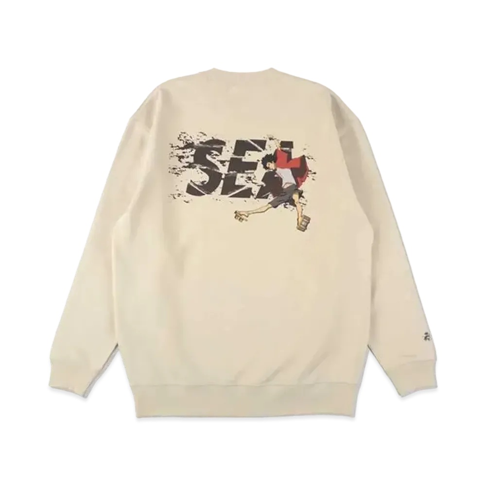 WIND AND SEA x SAMURAI CHAMPLOO (Sea) Crew "Beige"