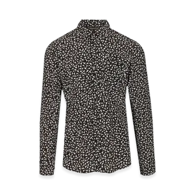 DRIES VAN NOTEN Silk Shirt "Black"