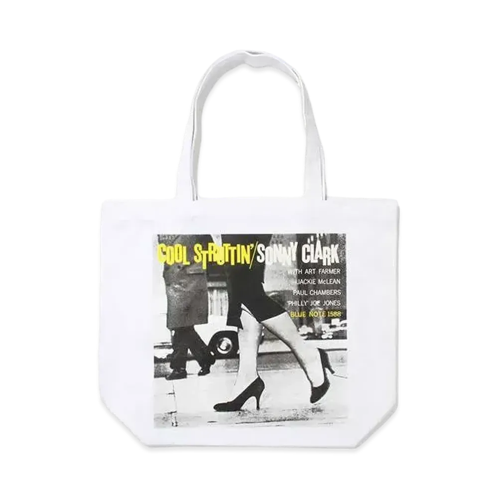 WACKO MARIA BLUE NOTE Tote Bag Type-2 "White"