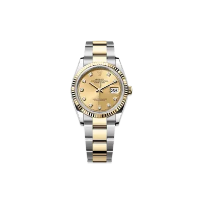 ROLEX Datejust 36 Oystersteel & Yellow Gold "Gold"