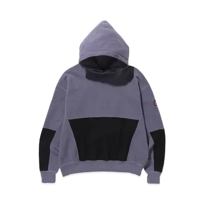 Cav Empt (C.E) OVERDYE ZIGGURAT PATCH HEAVY HOODY "Navy"