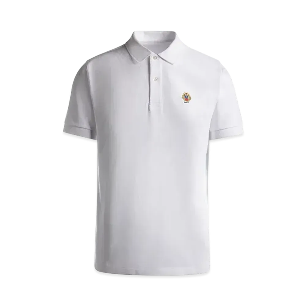 Bally Polo Shirt in Cotton "White"