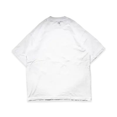 Los Angeles Apparel 6.5OZ Garment Dyed Crew Neck Short Sleeve T-Shirt "White"