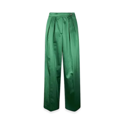 DRIES VAN NOTEN Women's Trousers "Green"