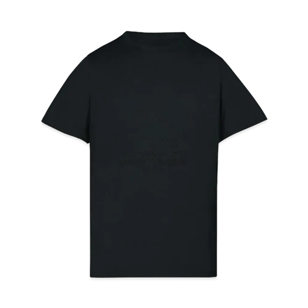 Maison Margiela Numeric Logo Mako Cotton T-shirt "Charcoal"