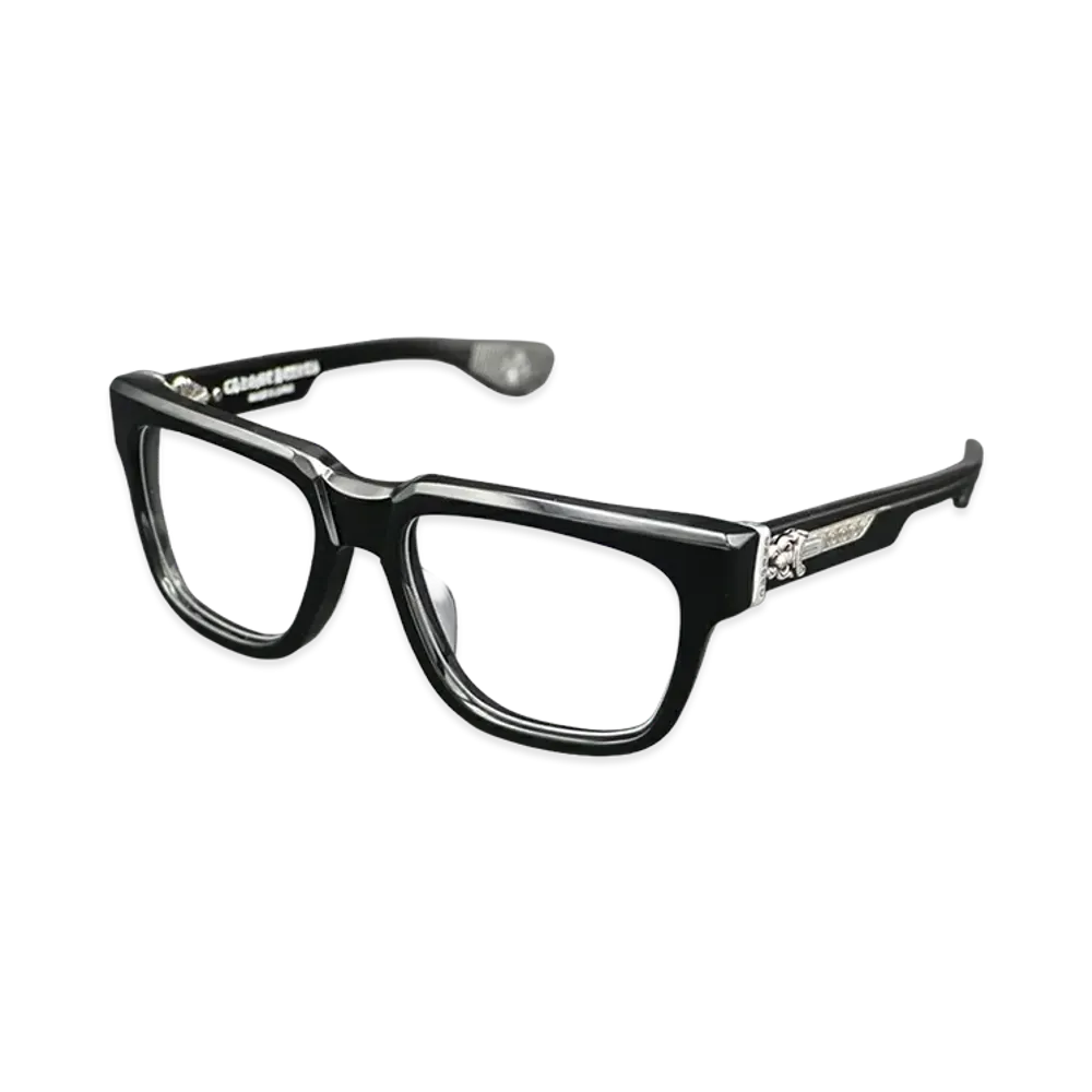 Chrome Hearts BOX OFFICER Optical Glasses "Black/Silver"