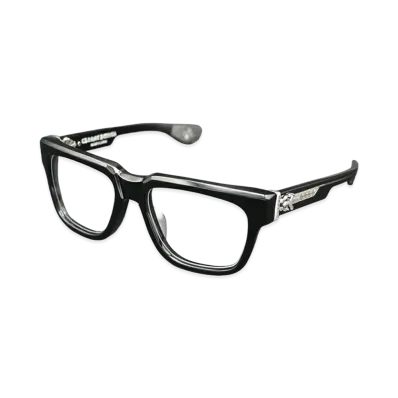 Chrome Hearts BOX OFFICER Optical Glasses "Black/Silver"