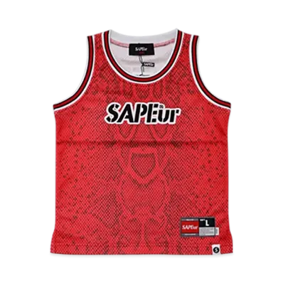 SAPEur Kid's Authentic Tank Tank Top "Red"