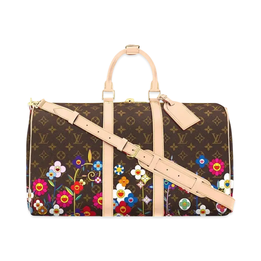Louis Vuitton x Takashi Murakami Keepall Bandouliere 45 Monogram