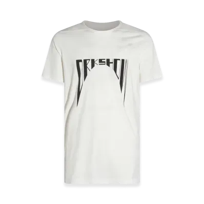 Rick Owens DRKSHDW T-Shirt "Milk/Black"