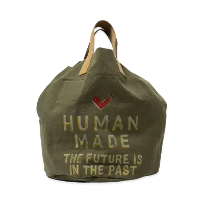 HUMAN MADE Tote Bag "Olive Drab"
