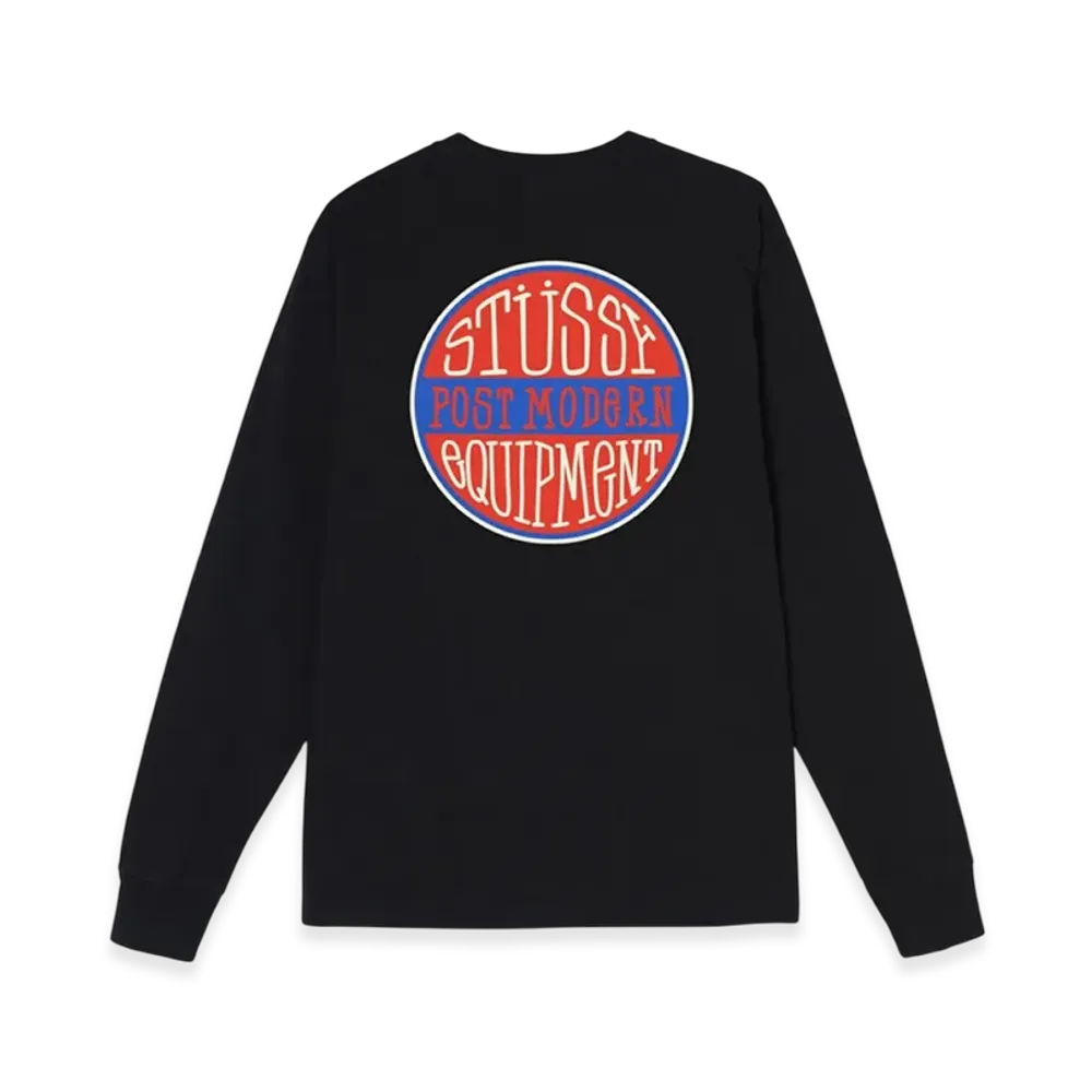 Stussy Post Modern Equipment LS Tee "Black"