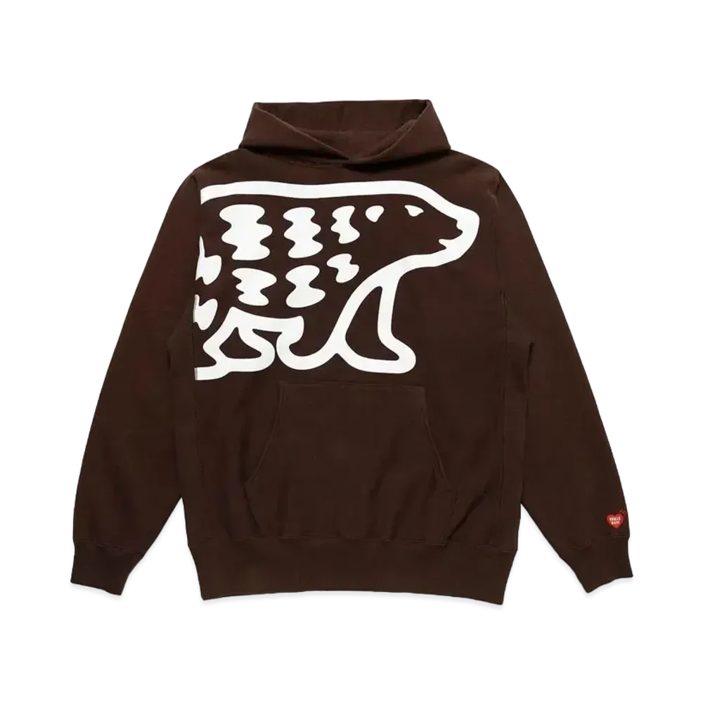 HUMAN MADE PIZZA HOODIE "Brown"
