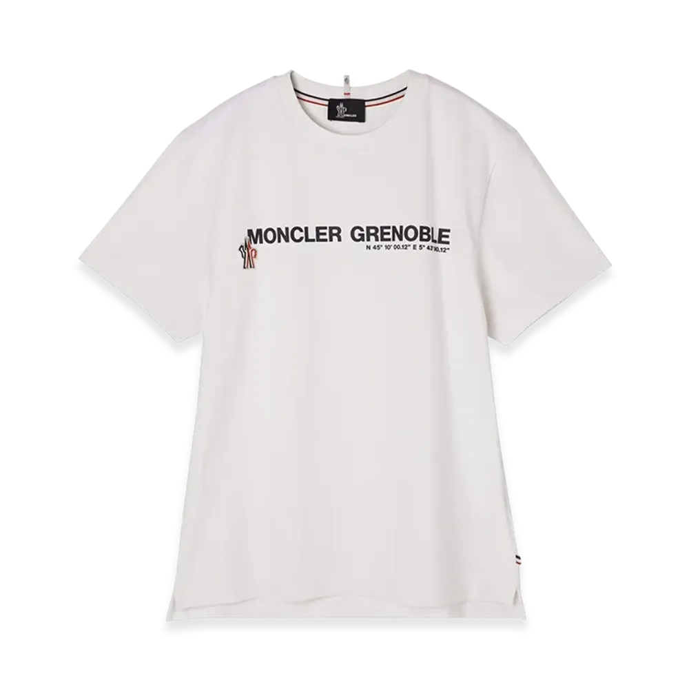 Moncler Grenoble Crewneck Tee "White"