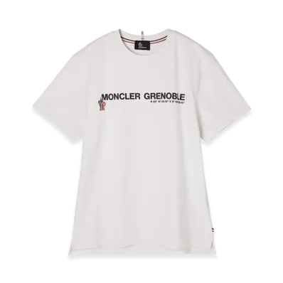 Moncler Grenoble Crewneck Tee "White"