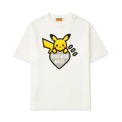 HUMAN MADE x Pokemon Made Graphic T-Shirt (Pikachu) Sapporo "White"