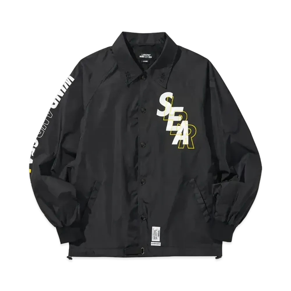WIND AND SEA x LIBERE Coach Jacket "Black"