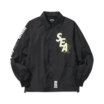 WIND AND SEA x LIBERE Coach Jacket "Black"