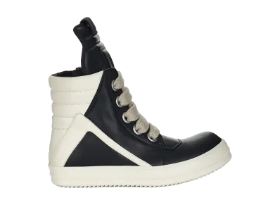 Rick Owens Women's Jumbolace Geobasket "Black/Milk"