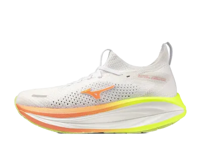Mizuno Women's Neo Vista 3 "White/Coral Pink/Yellow"