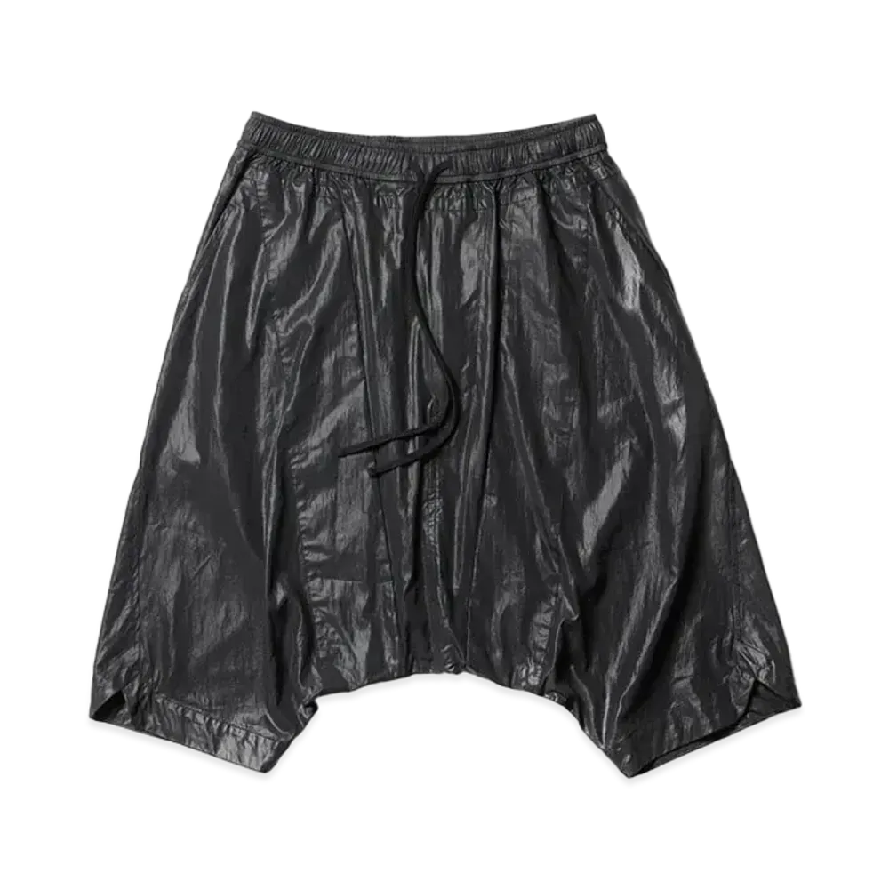 JULIUS Prism Drop Crotch Pants "Black"