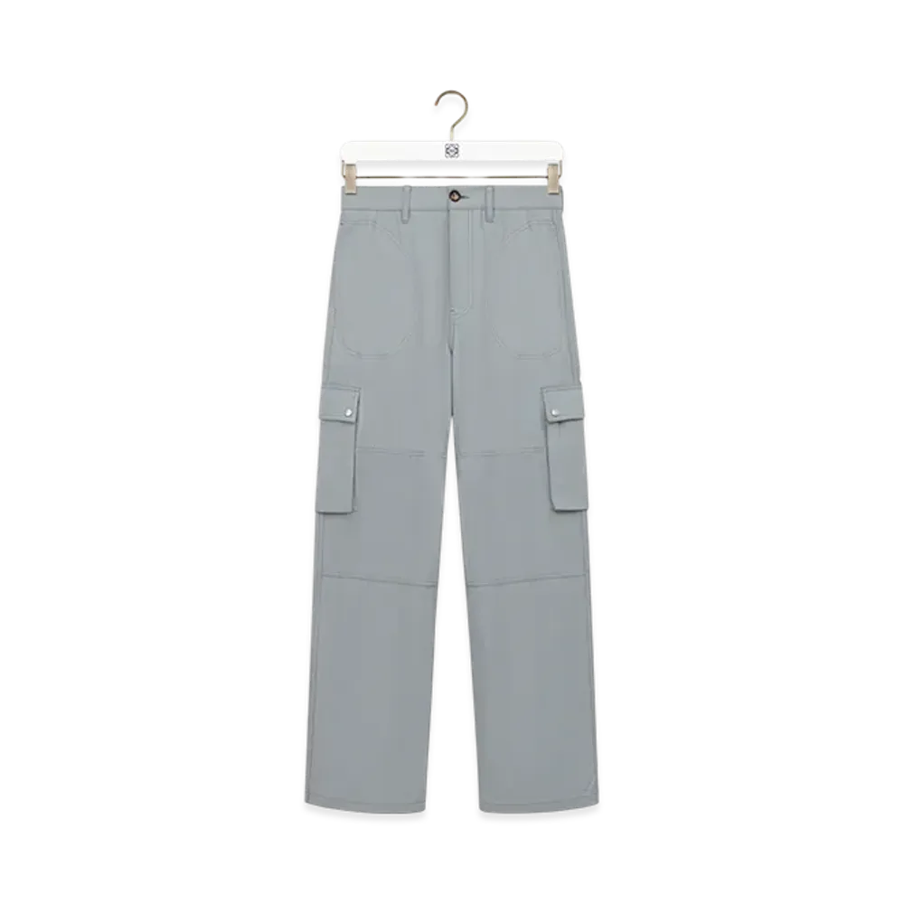 LOEWE Cargo Trousers "Light Grey"