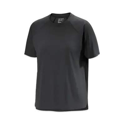 ARC'TERYX Women's Sirene Crew Short Sleeve X000007692 "Black Hether"