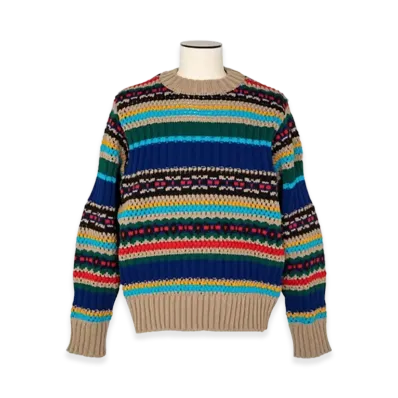 sacai Mesh Knit Pullover "Multi"