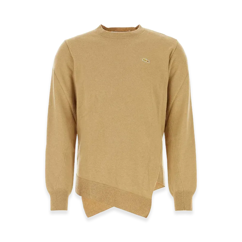 COMME des GARCONS SHIRT x Lacoste Wool Sweater "Camel"