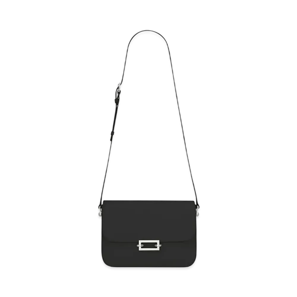 Saint Laurent Le Pave Satchel In Smooth Leather "Black"