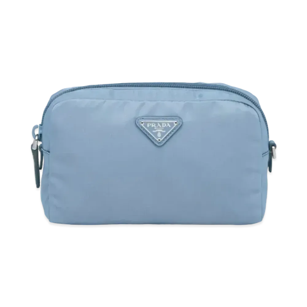 PRADA Re-Nylon Pouch "Light Blue"