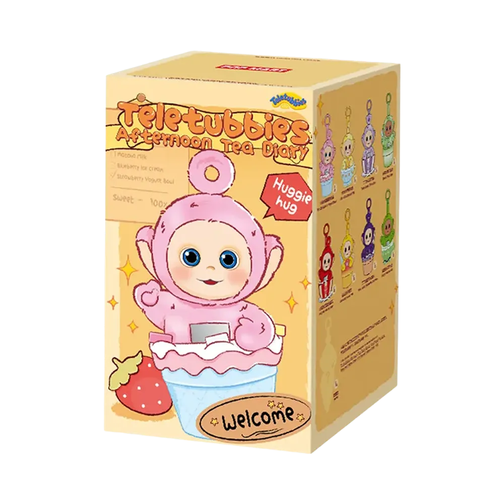 POP MART Teletubbies Afternoon Tea Diary Series Vinyl Plush Pendant [Piece]