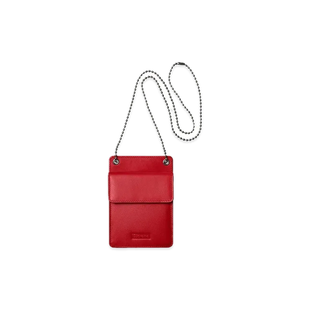 Supreme Leather ID Holder + Wallet 