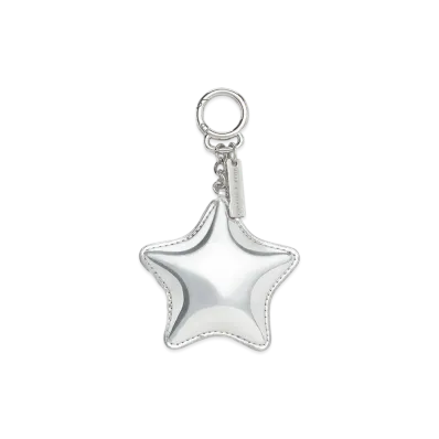 CHARLES & KEITH Star Mirror Charm "Silver"