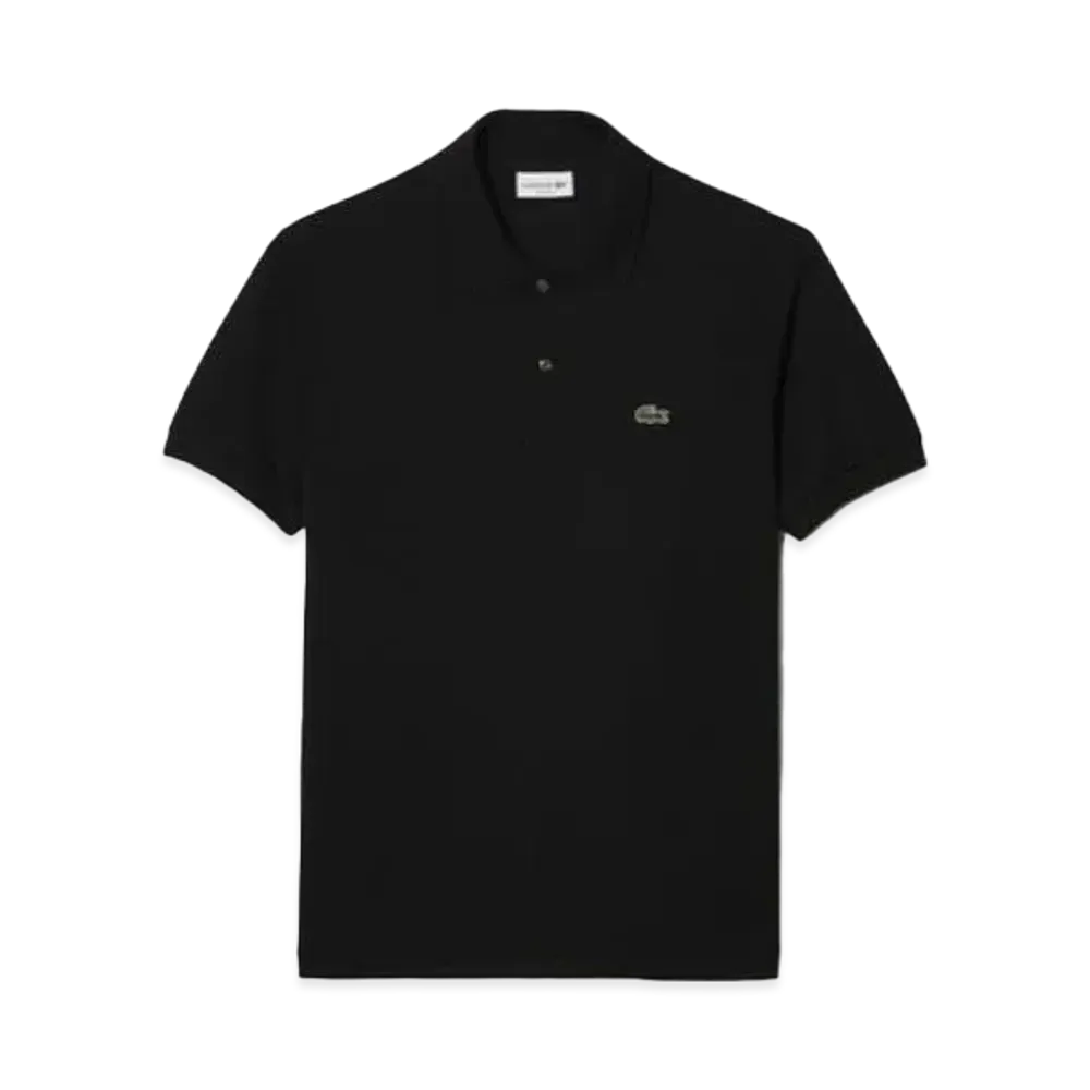 LACOSTE L.12.12 Short Sleep Polo Shirt "Black"