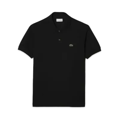 LACOSTE L.12.12 Short Sleep Polo Shirt "Black"