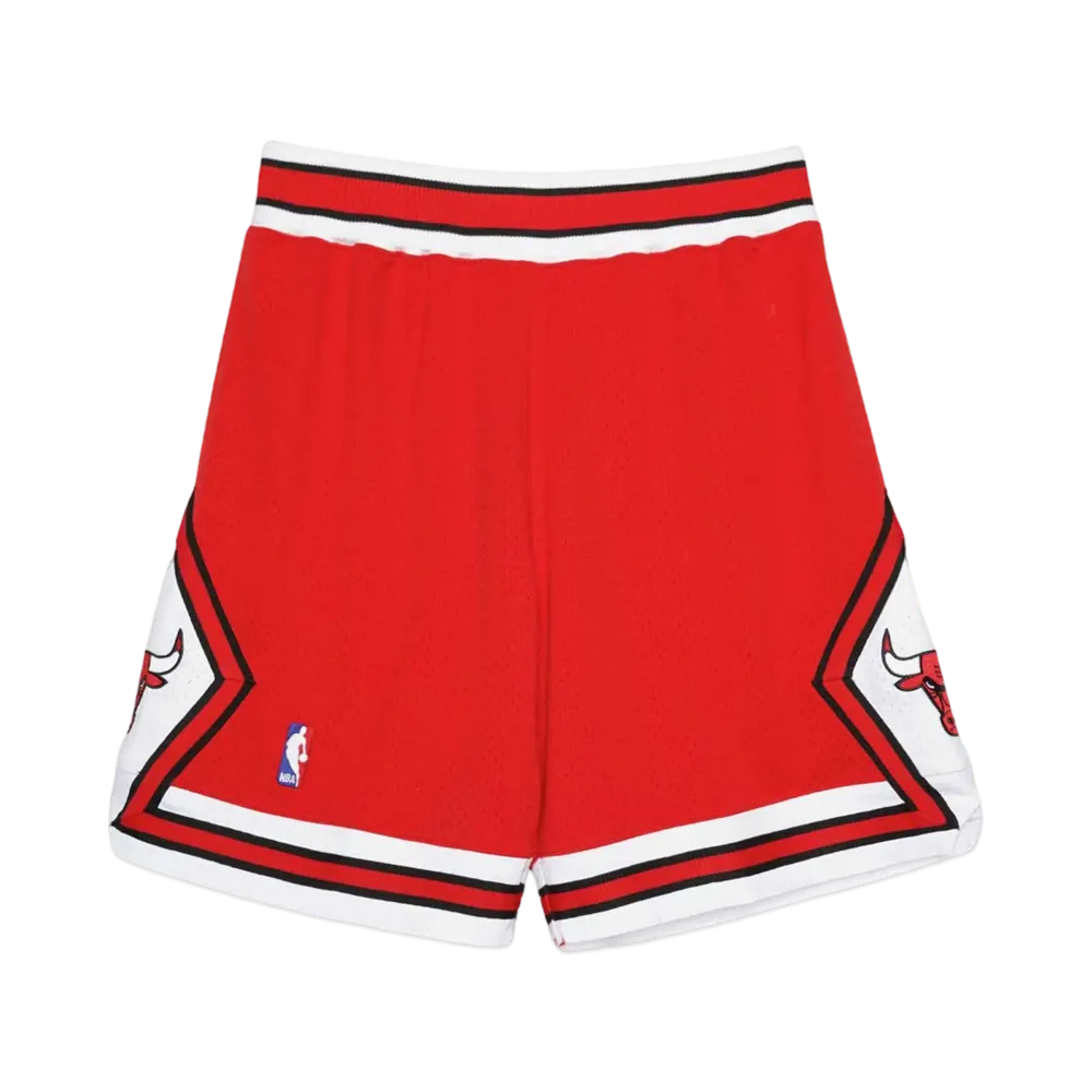 Mitchell&Ness NBA AUTHENTIC ROAD SHORTS BULLS 97-98 "SCARLET"