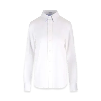 LOEWE Women's Cotton Twill Shirt "White"